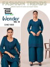 Wonder Vol 10 By Blue Hills Rayon Embroidery Kurti With Bottom Wholesale Online